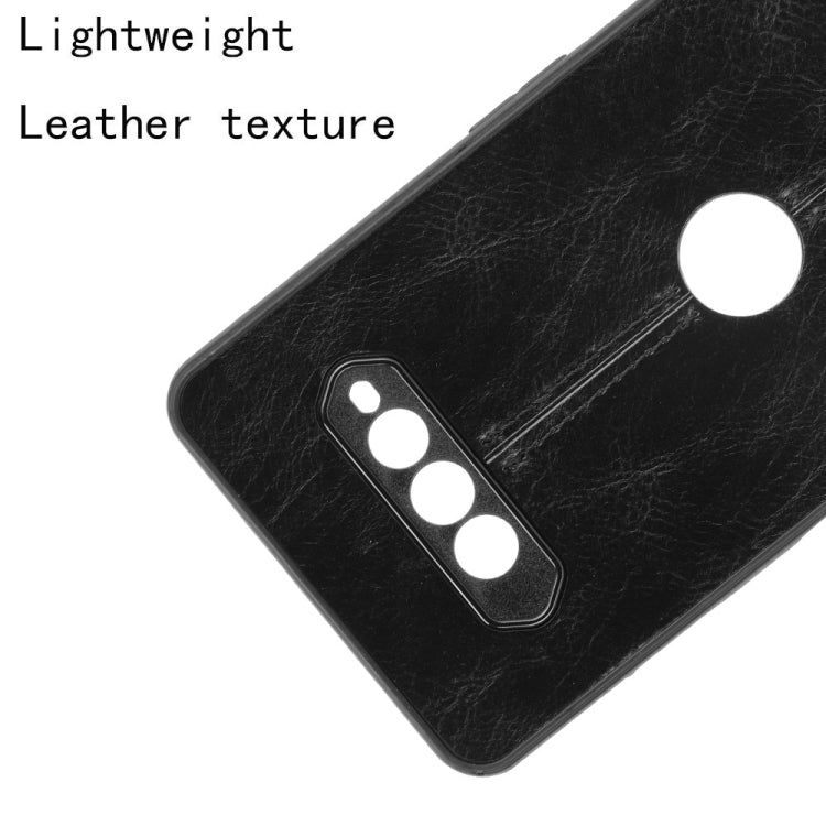 For Xiaomi Black Shark 4 / Black Shark 4 Pro Shockproof Sewing Cow Pattern Skin PC + PU + TPU Case