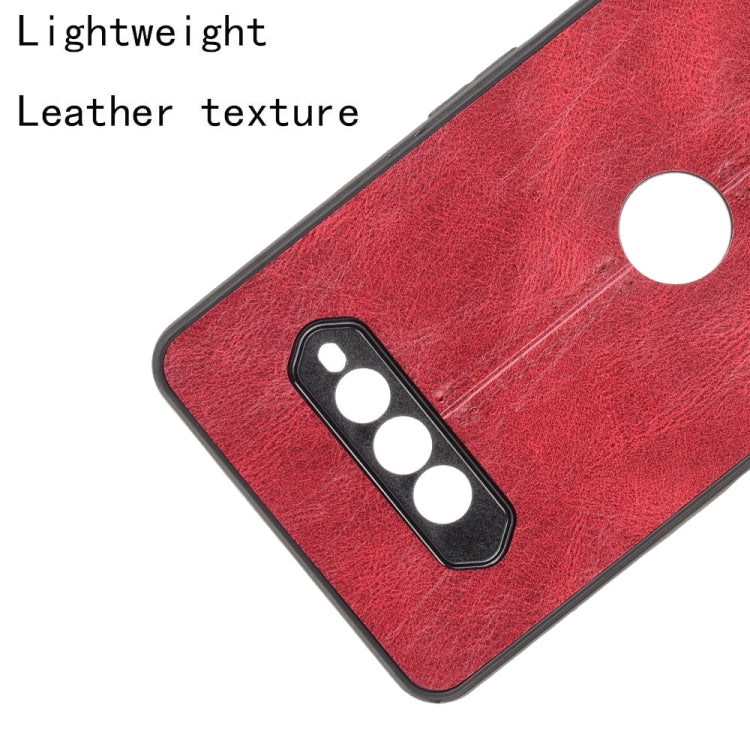 For Xiaomi Black Shark 4 / Black Shark 4 Pro Shockproof Sewing Cow Pattern Skin PC + PU + TPU Case