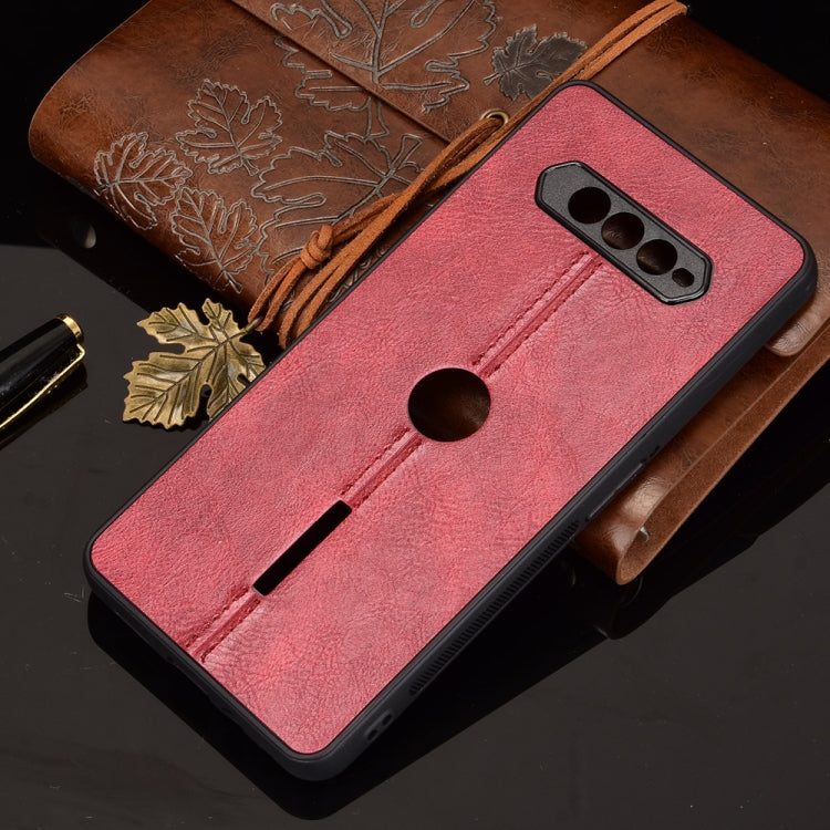 For Xiaomi Black Shark 4 / Black Shark 4 Pro Shockproof Sewing Cow Pattern Skin PC + PU + TPU Case