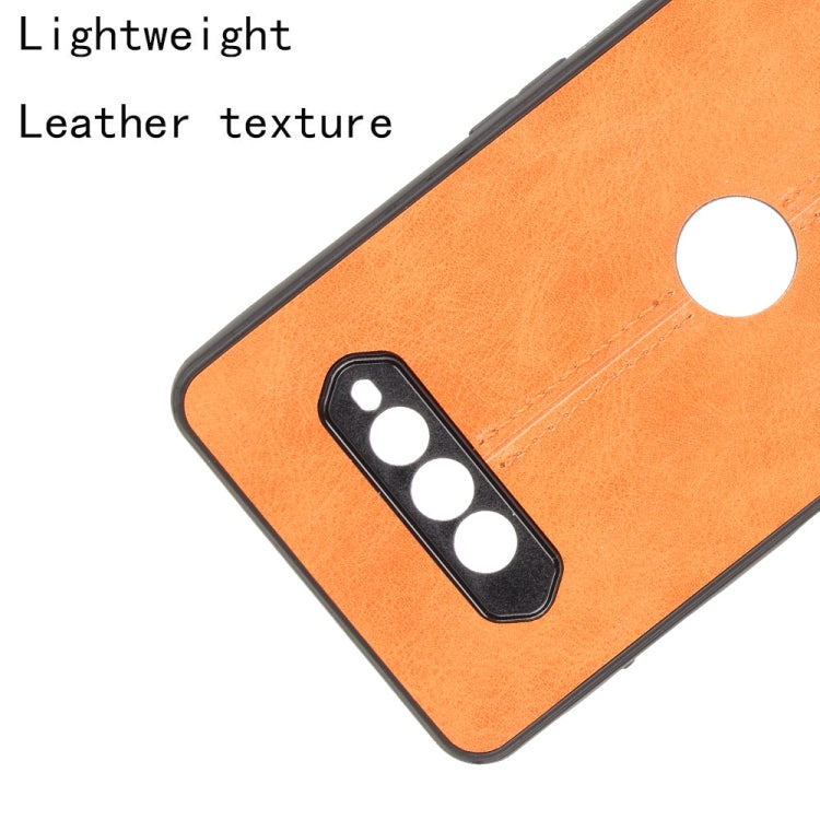 For Xiaomi Black Shark 4 / Black Shark 4 Pro Shockproof Sewing Cow Pattern Skin PC + PU + TPU Case