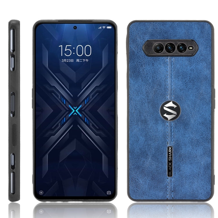 For Xiaomi Black Shark 4 / Black Shark 4 Pro Shockproof Sewing Cow Pattern Skin PC + PU + TPU Case