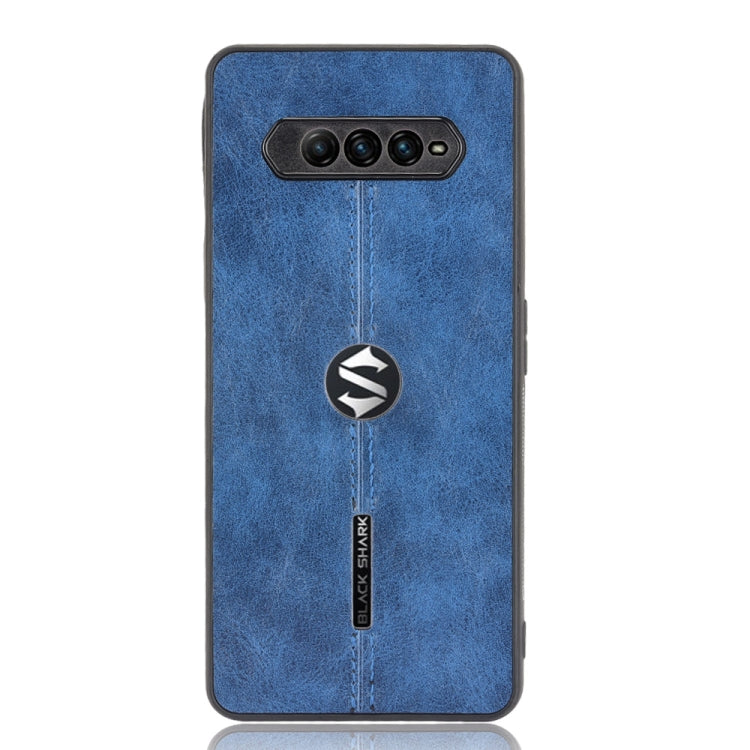 For Xiaomi Black Shark 4 / Black Shark 4 Pro Shockproof Sewing Cow Pattern Skin PC + PU + TPU Case