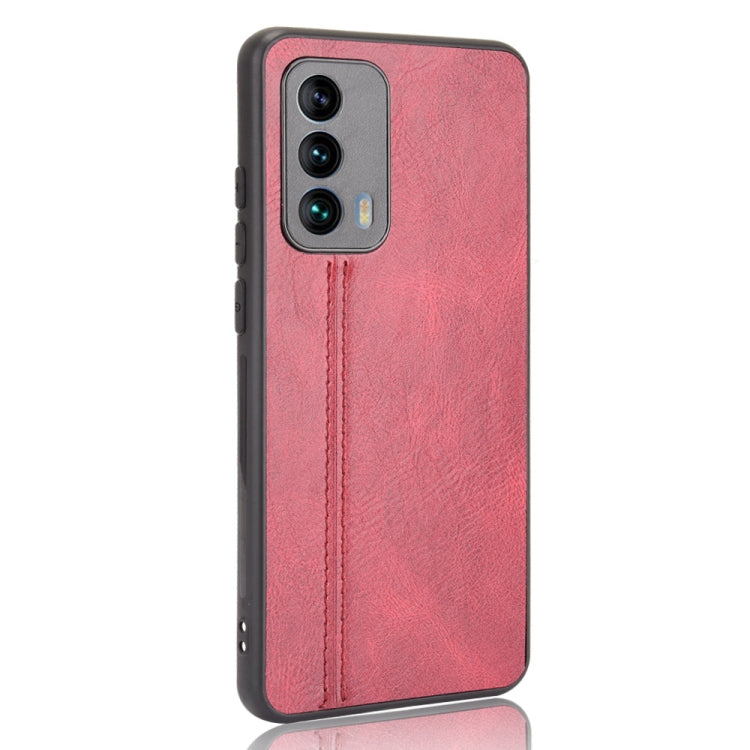 For Meizu 18 Shockproof Sewing Cow Pattern Skin PC + PU + TPU Case
