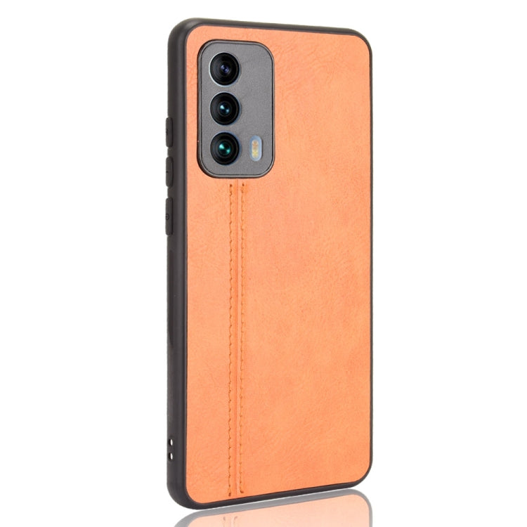 For Meizu 18 Shockproof Sewing Cow Pattern Skin PC + PU + TPU Case