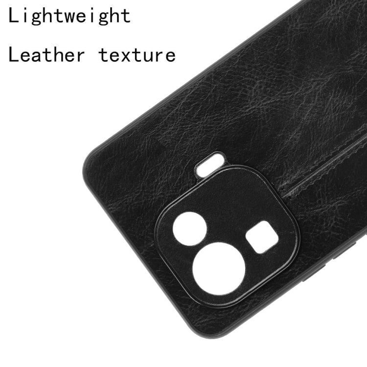 For Xiaomi Mi 11 Pro Shockproof Sewing Cow Pattern Skin PC + PU + TPU Case