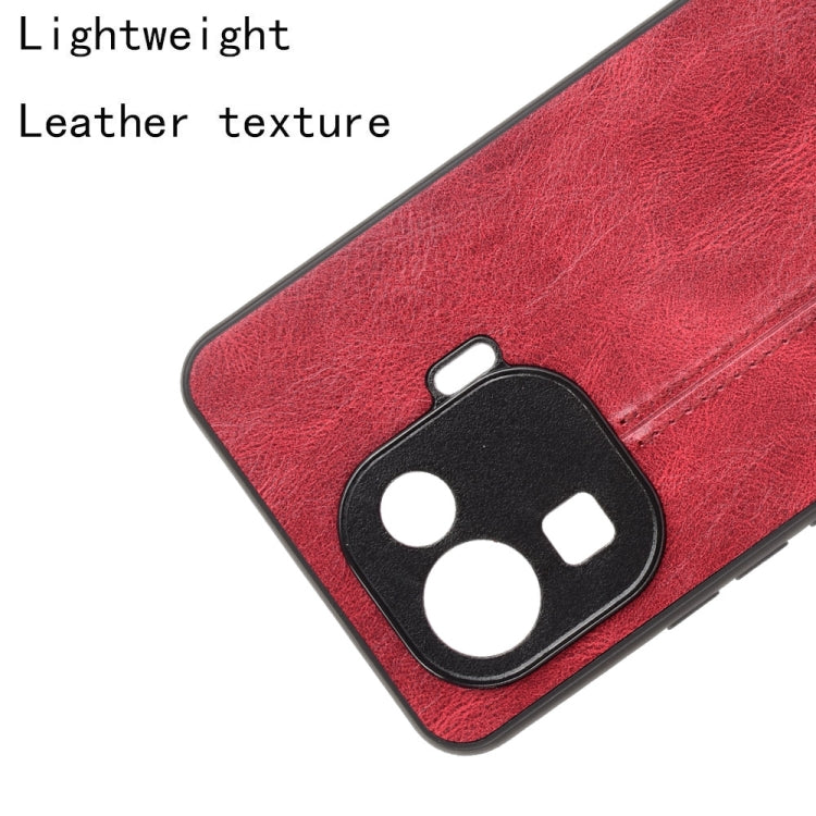 For Xiaomi Mi 11 Pro Shockproof Sewing Cow Pattern Skin PC + PU + TPU Case