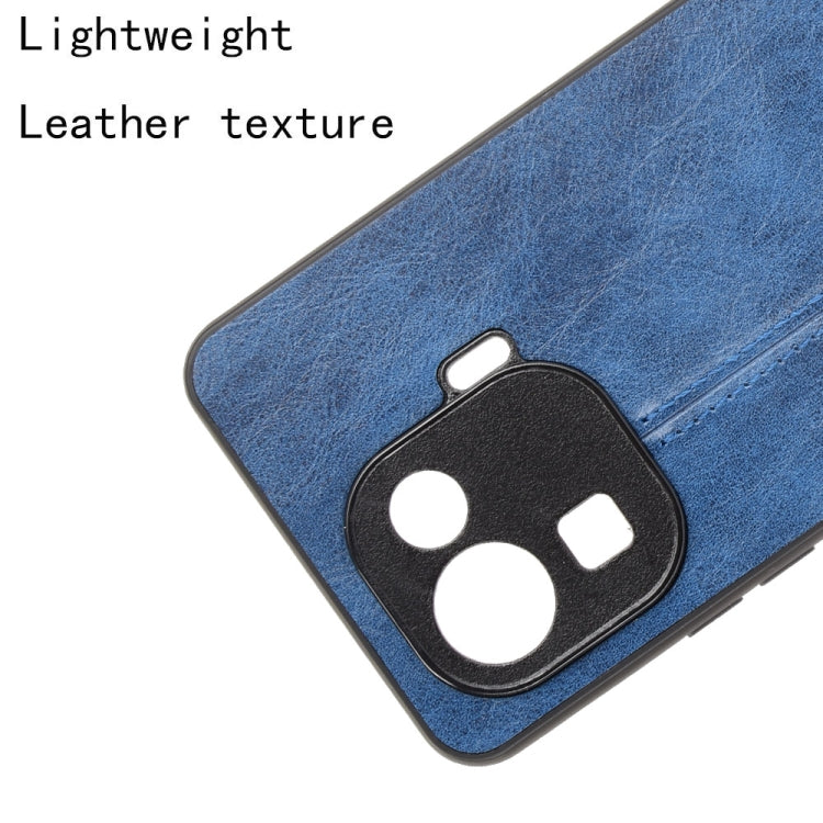 For Xiaomi Mi 11 Pro Shockproof Sewing Cow Pattern Skin PC + PU + TPU Case