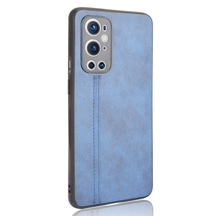 For OnePlus 9 Pro Shockproof Sewing Cow Pattern Skin PC + PU + TPU Case