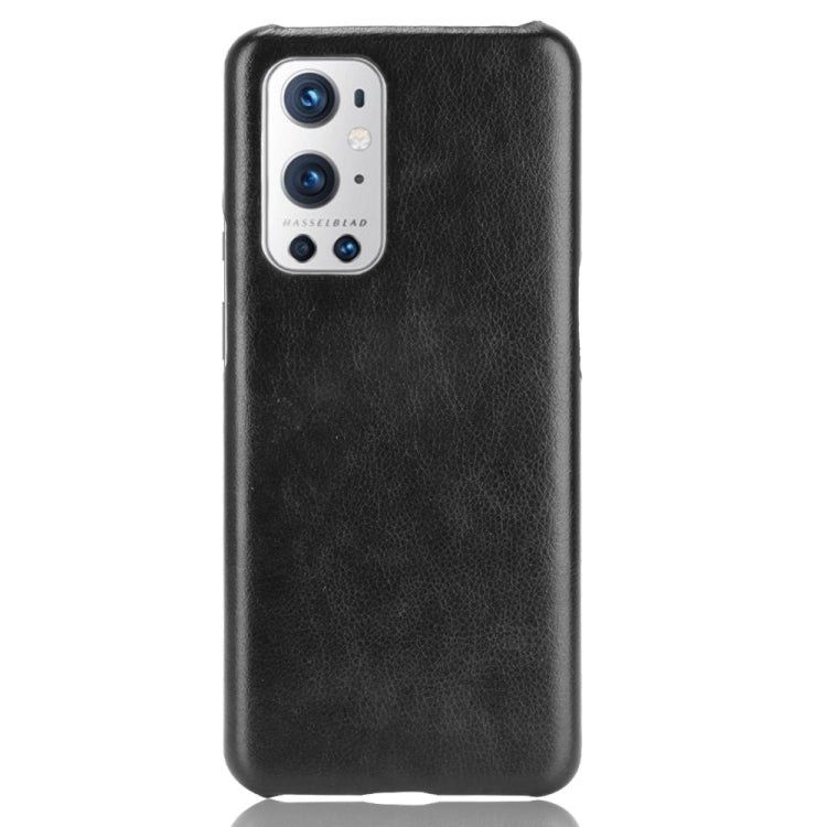 For OnePlus 9 Pro Shockproof Litchi Texture PC + PU Case