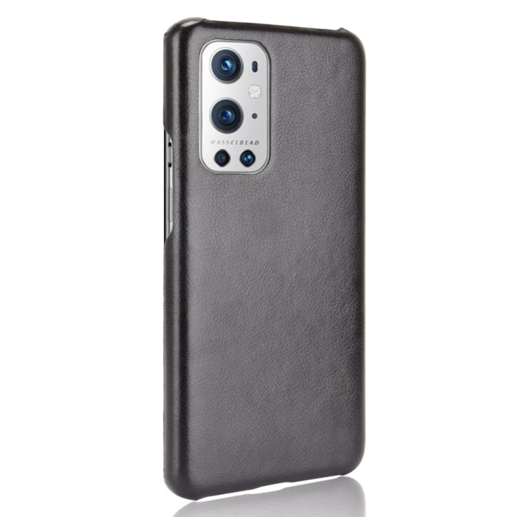 For OnePlus 9 Pro Shockproof Litchi Texture PC + PU Case