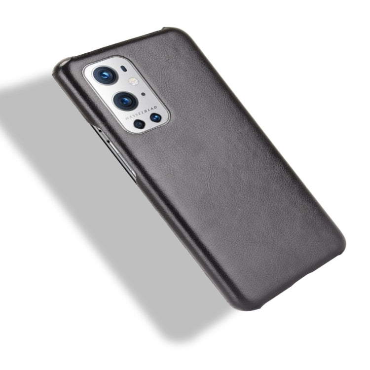 For OnePlus 9 Pro Shockproof Litchi Texture PC + PU Case