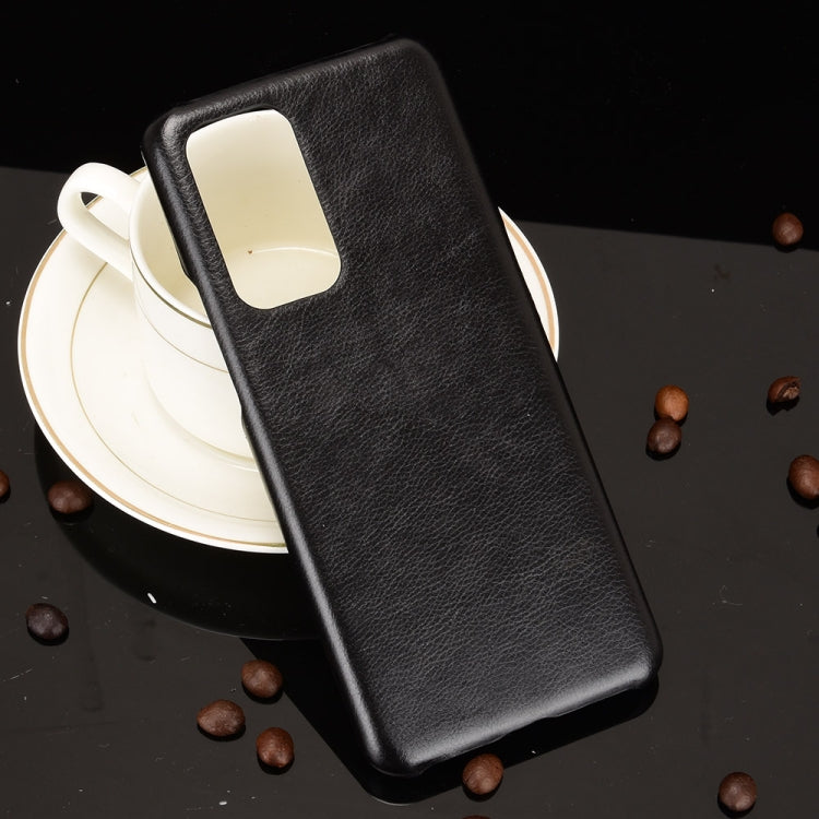 For OnePlus 9 Pro Shockproof Litchi Texture PC + PU Case