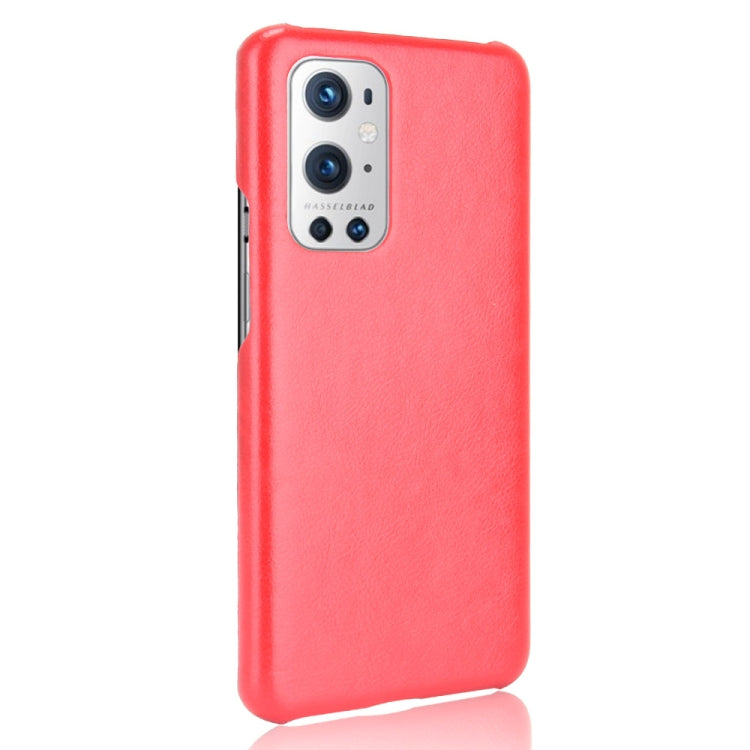 For OnePlus 9 Pro Shockproof Litchi Texture PC + PU Case