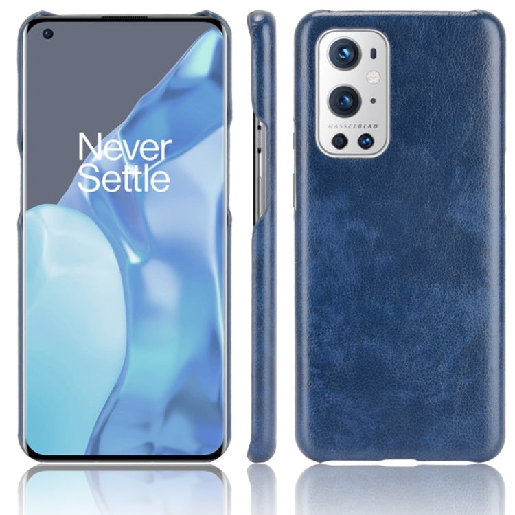 For OnePlus 9 Pro Shockproof Litchi Texture PC + PU Case