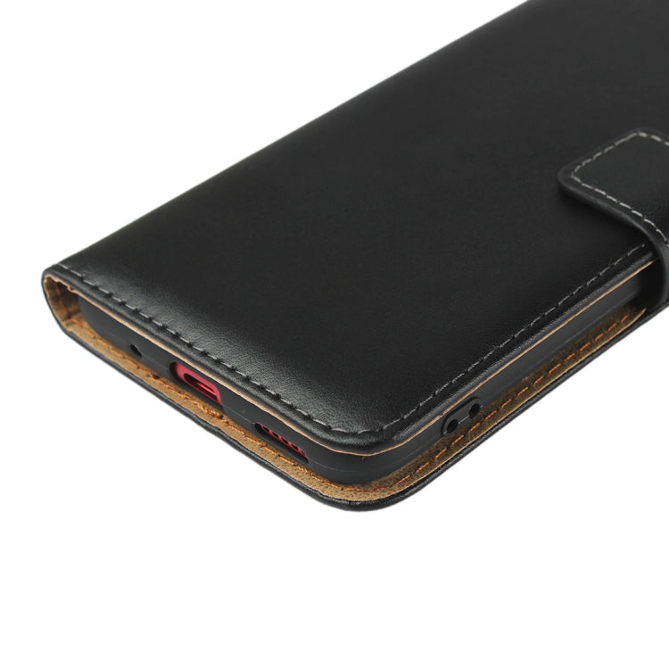 Horizontal Flip Leather Case for Huawei Honor V20, with Magnetic Buckle & Holder & Card Slots & Wallet(Black)