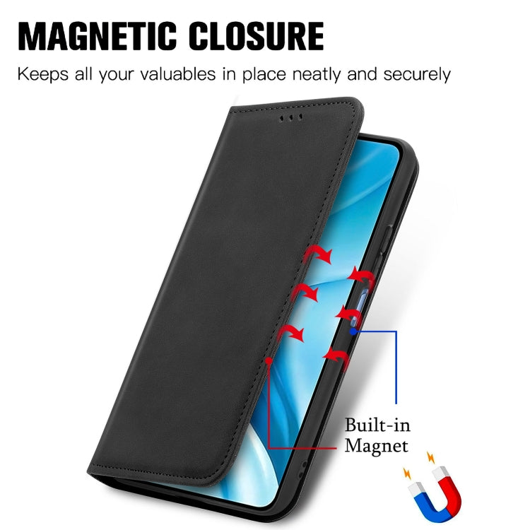 For Xiaomi Mi 11 Lite Retro Skin Feel Business Magnetic Horizontal Flip Leather Case With Holder & Card Slots & Wallet & Photo Frame