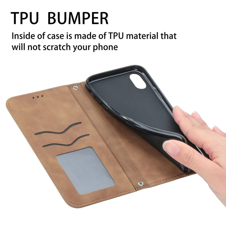 For Xiaomi Mi 11 Lite Retro Skin Feel Business Magnetic Horizontal Flip Leather Case With Holder & Card Slots & Wallet & Photo Frame