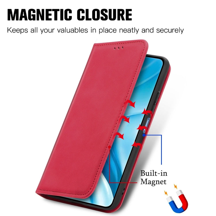 For Xiaomi Mi 11 Lite Retro Skin Feel Business Magnetic Horizontal Flip Leather Case With Holder & Card Slots & Wallet & Photo Frame