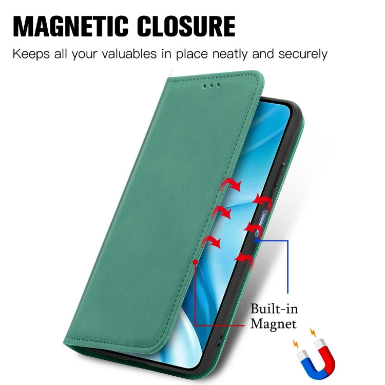 For Xiaomi Mi 11 Lite Retro Skin Feel Business Magnetic Horizontal Flip Leather Case With Holder & Card Slots & Wallet & Photo Frame