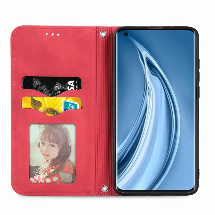For Xiaomi Mi 10S Retro Skin Feel Business Magnetic Horizontal Flip Leather Case With Holder & Card Slots & Wallet & Photo Frame