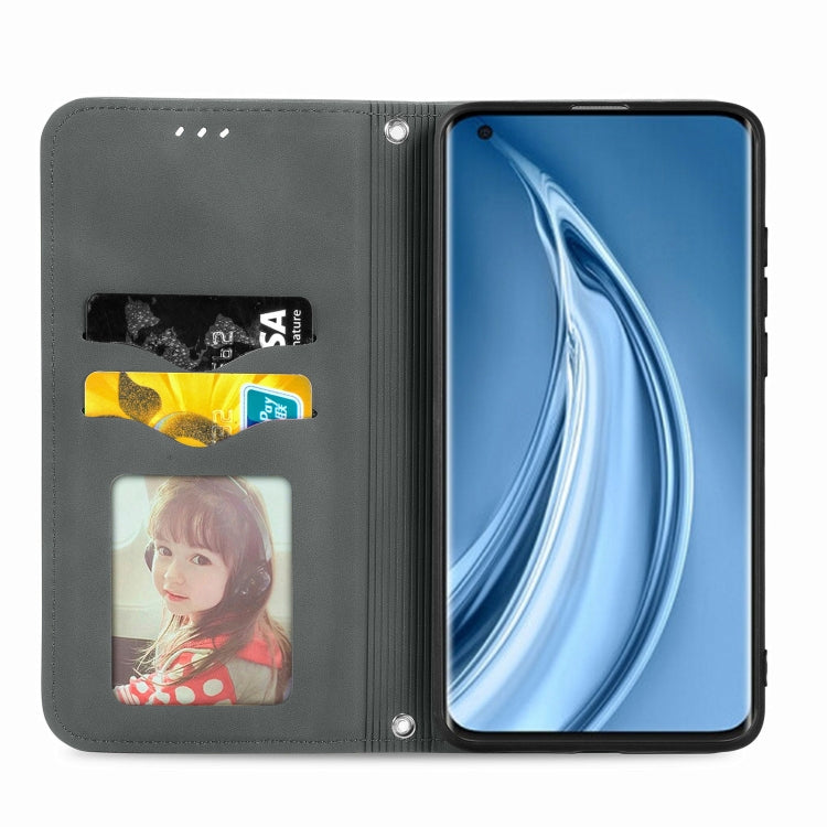 For Xiaomi Mi 10S Retro Skin Feel Business Magnetic Horizontal Flip Leather Case With Holder & Card Slots & Wallet & Photo Frame