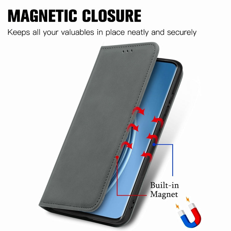For Xiaomi Mi 10S Retro Skin Feel Business Magnetic Horizontal Flip Leather Case With Holder & Card Slots & Wallet & Photo Frame