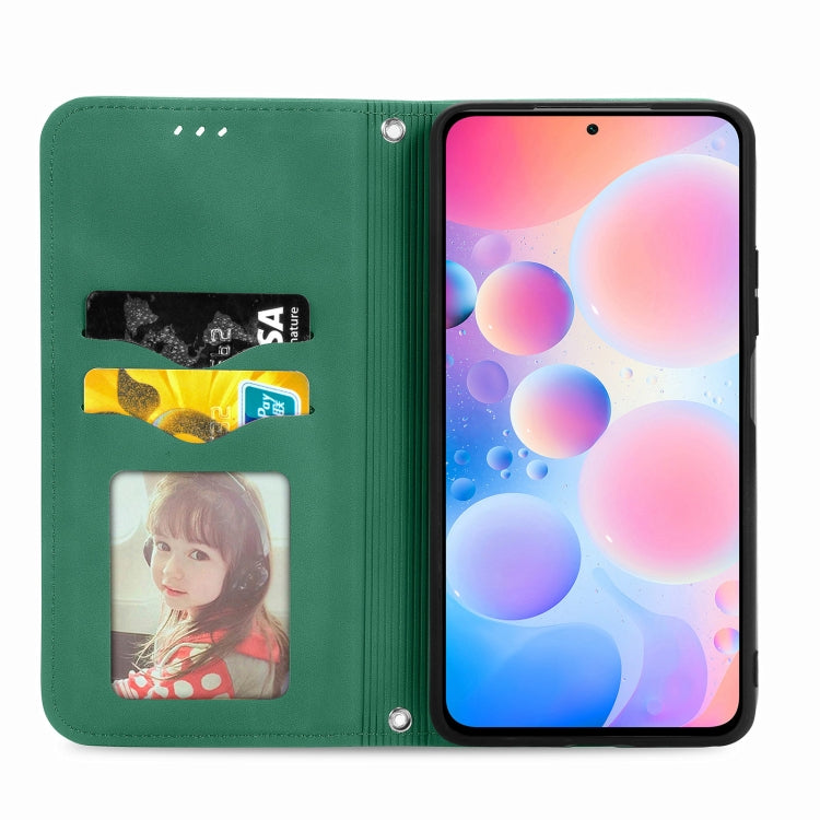 For Xiaomi Redmi K40 / K40 Pro /K40 Pro+ Retro Skin Feel Business Magnetic Horizontal Flip Leather Case With Holder & Card Slots & Wallet & Photo Frame