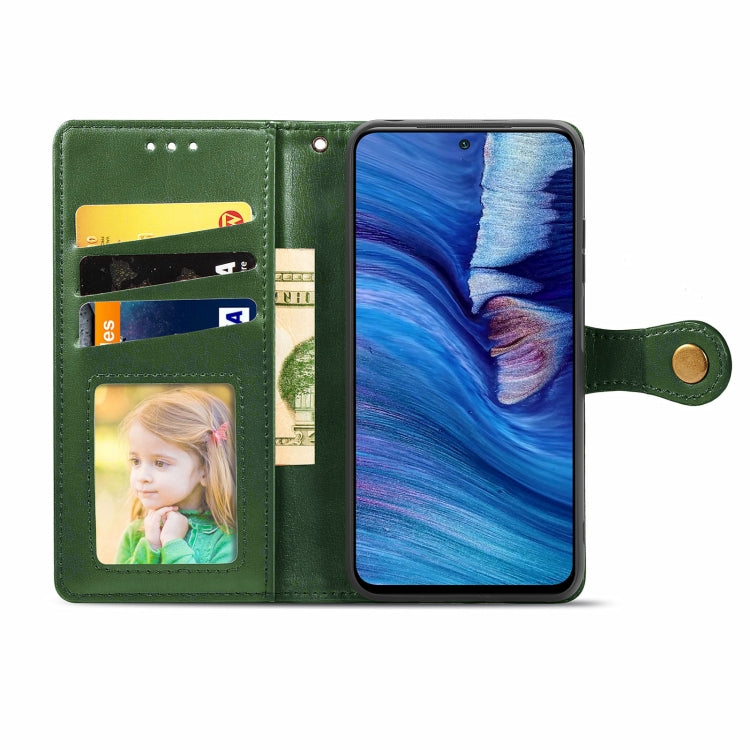 For Xiaomi Redmi Note 10 5G Solid Color Leather Buckle Phone Case with Lanyard & Photo Frame & Card Slot & Wallet & Stand Function