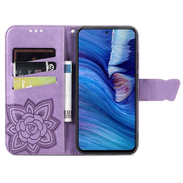For Xiaomi Redmi Note10 5G Butterfly Love Flowers Embossed Horizontal Flip Leather Case with Holder & Card Slots & Wallet & Lanyard