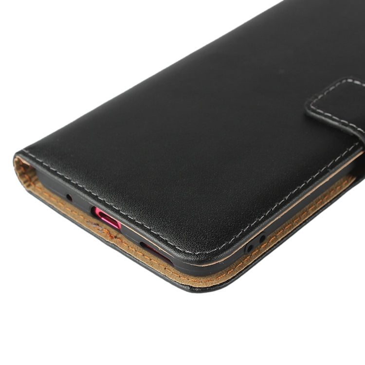 Horizontal Flip Leather Case for Huawei Nova 4, with Magnetic Buckle & Holder & Card Slots & Wallet(Black)