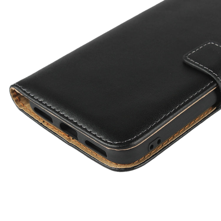Horizontal Flip Leather Case for Huawei Y6 (2019), with Magnetic Buckle & Holder & Card Slots & Wallet(Black)