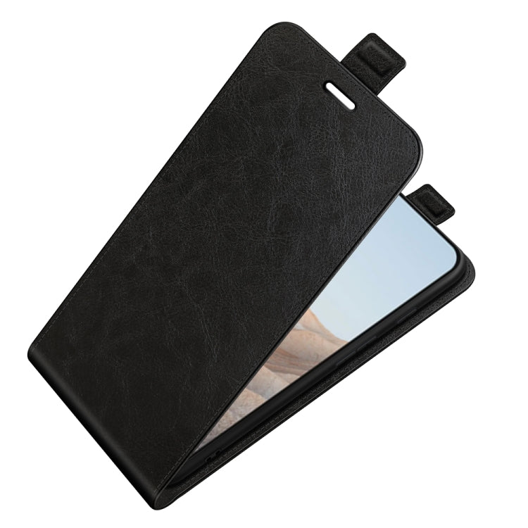 For Google Pixel 5A R64 Texture Single Vertical Flip Leather Protective Case with Card Slots & Photo Frame