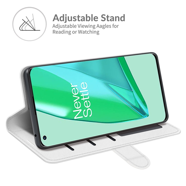 For OnePlus 9 Pro R64 Texture Single Horizontal Flip Protective Case with Holder & Card Slots & Wallet& Photo Frame