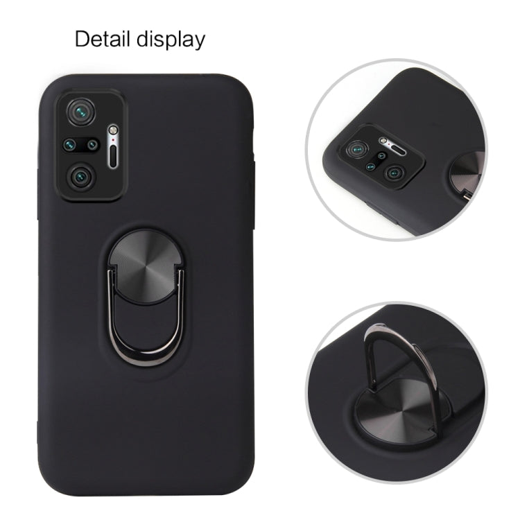 For Xiaomi Redmi Note 10 Pro / Note 10 Pro Max 360 Rotary Multifunctional Stent PC+TPU Case with Magnetic Invisible Holder