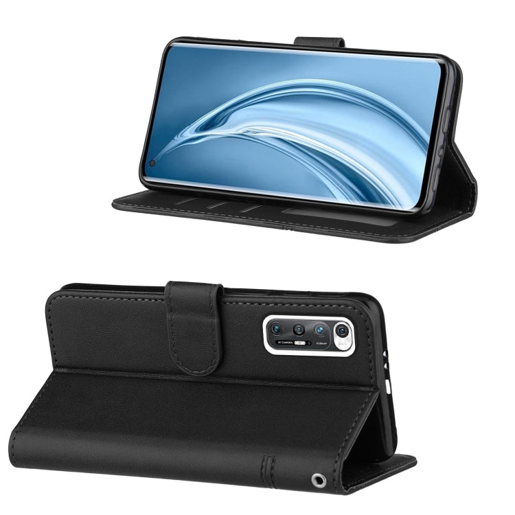For Xiaomi Mi 10S Stitching Calf Texture Buckle Horizontal Flip Leather Case with Holder & Card Slots & Wallet & Lanyard