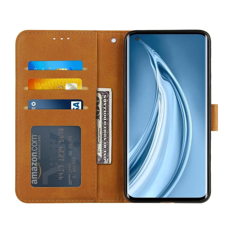 For Xiaomi Mi 10S Stitching Calf Texture Buckle Horizontal Flip Leather Case with Holder & Card Slots & Wallet & Lanyard