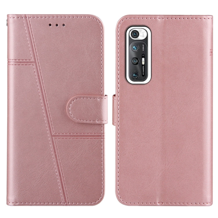 For Xiaomi Mi 10S Stitching Calf Texture Buckle Horizontal Flip Leather Case with Holder & Card Slots & Wallet & Lanyard