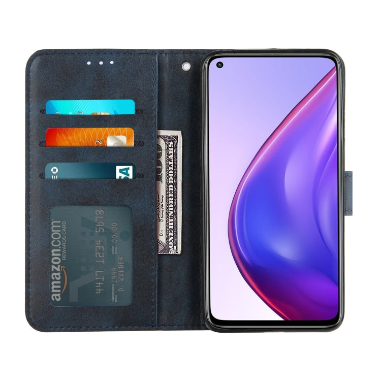 For Xiaomi Mi 10T / 10T Pro Stitching Calf Texture Buckle Horizontal Flip Leather Case with Holder & Card Slots & Wallet & Lanyard