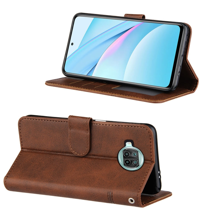 For Xiaomi Mi 10T Lite Stitching Calf Texture Buckle Horizontal Flip Leather Case with Holder & Card Slots & Wallet & Lanyard