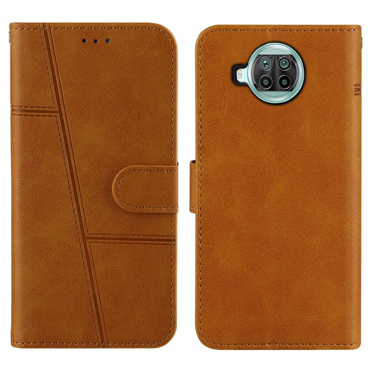 For Xiaomi Mi 10T Lite Stitching Calf Texture Buckle Horizontal Flip Leather Case with Holder & Card Slots & Wallet & Lanyard