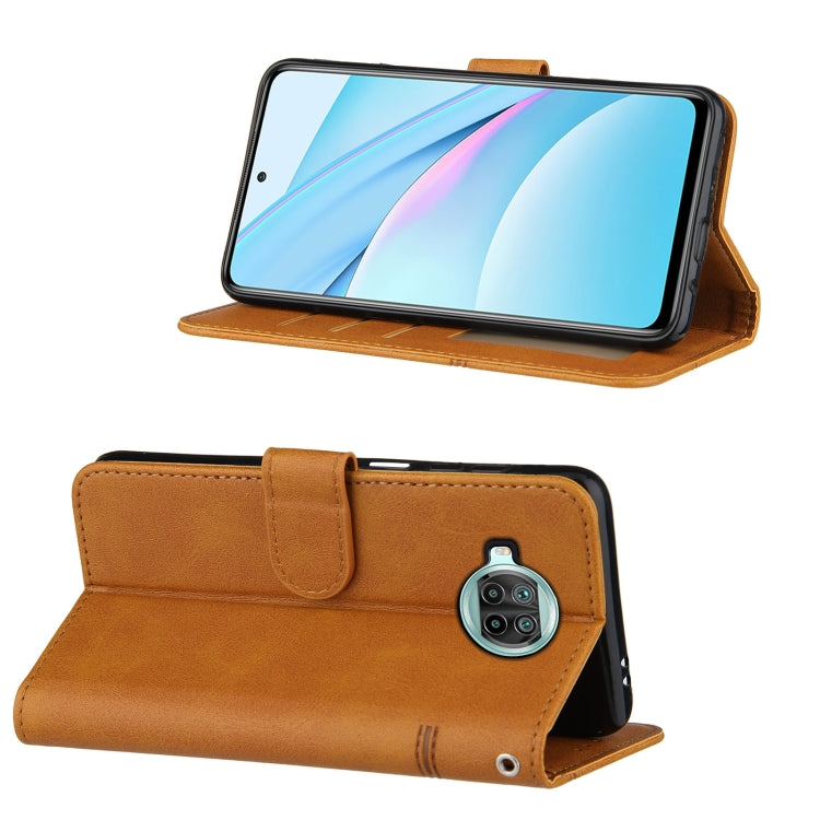 For Xiaomi Mi 10T Lite Stitching Calf Texture Buckle Horizontal Flip Leather Case with Holder & Card Slots & Wallet & Lanyard