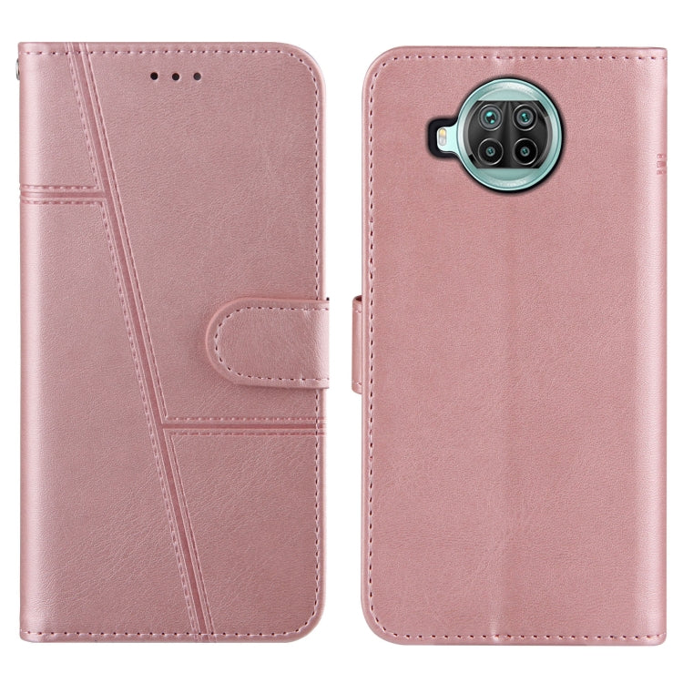 For Xiaomi Mi 10T Lite Stitching Calf Texture Buckle Horizontal Flip Leather Case with Holder & Card Slots & Wallet & Lanyard