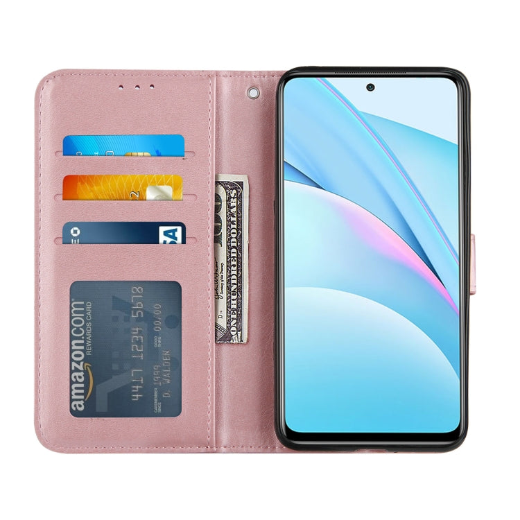 For Xiaomi Mi 10T Lite Stitching Calf Texture Buckle Horizontal Flip Leather Case with Holder & Card Slots & Wallet & Lanyard