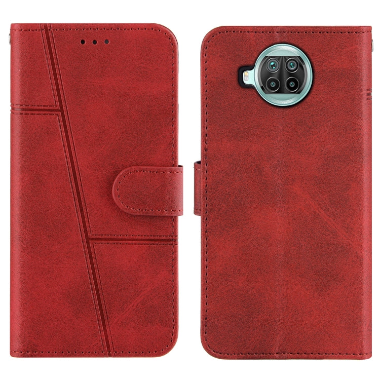 For Xiaomi Mi 10T Lite Stitching Calf Texture Buckle Horizontal Flip Leather Case with Holder & Card Slots & Wallet & Lanyard
