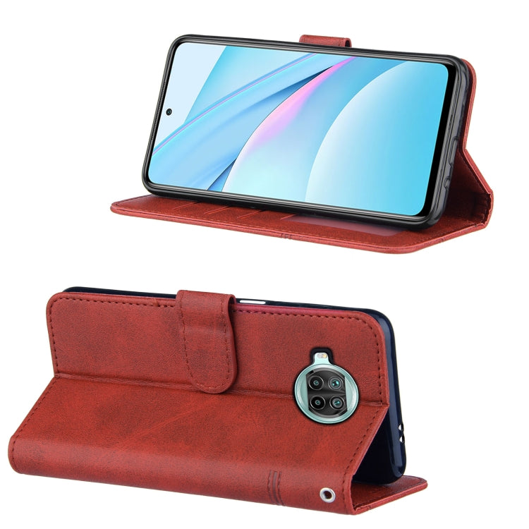 For Xiaomi Mi 10T Lite Stitching Calf Texture Buckle Horizontal Flip Leather Case with Holder & Card Slots & Wallet & Lanyard