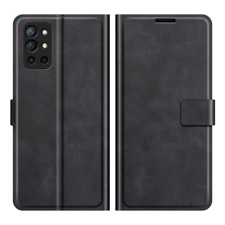 For OnePlus 9R Retro Calf Pattern Buckle Horizontal Flip Leather Case with Holder & Card Slots & Wallet