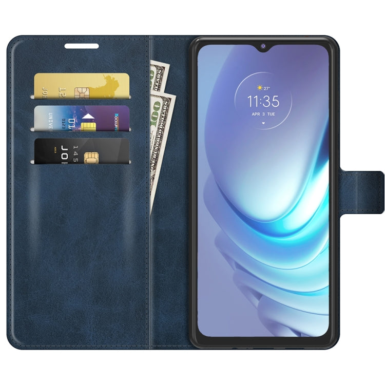 For Motorola Moto G50 Retro Calf Pattern Buckle Horizontal Flip Leather Case with Holder & Card Slots & Wallet