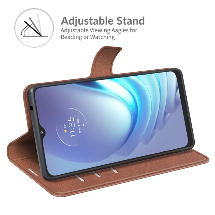 For Motorola Moto G50 Retro Calf Pattern Buckle Horizontal Flip Leather Case with Holder & Card Slots & Wallet