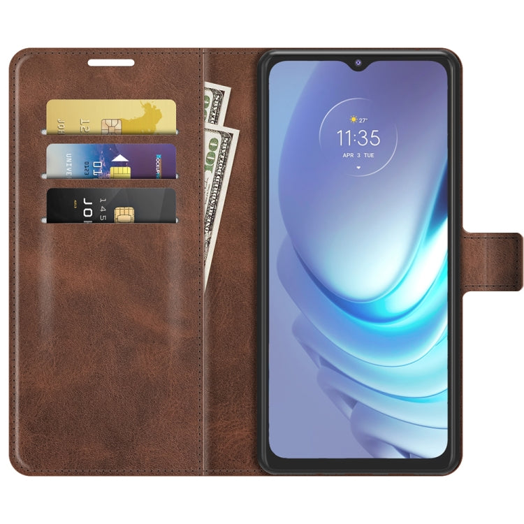 For Motorola Moto G50 Retro Calf Pattern Buckle Horizontal Flip Leather Case with Holder & Card Slots & Wallet