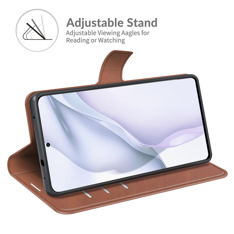 For Huawei P50 Retro Calf Pattern Buckle Horizontal Flip Leather Case with Holder & Card Slots & Wallet